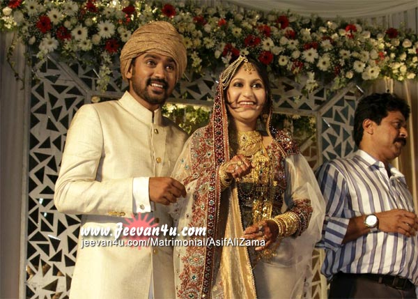 Asif Ali Zama Wedding